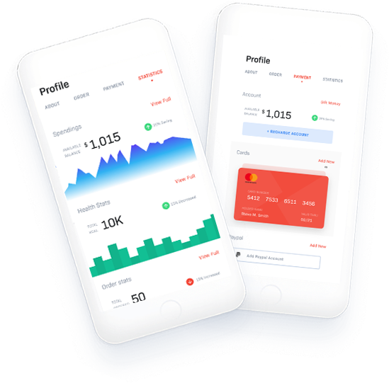 Téléphone avec l'application Le Marchand